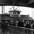 Debarking at St. Georges Terminal, Staten Island